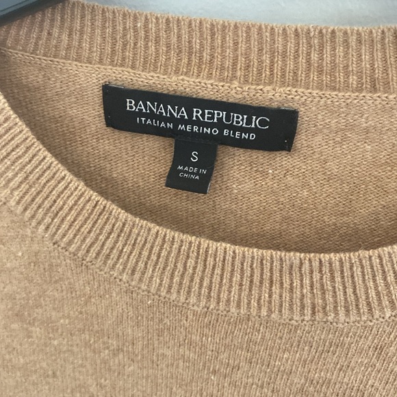 Banana Republic crew neck sweater Italian merino wool blend - Picture 2 of 5